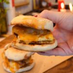 Chicken Sausage Breakfast Sandwich