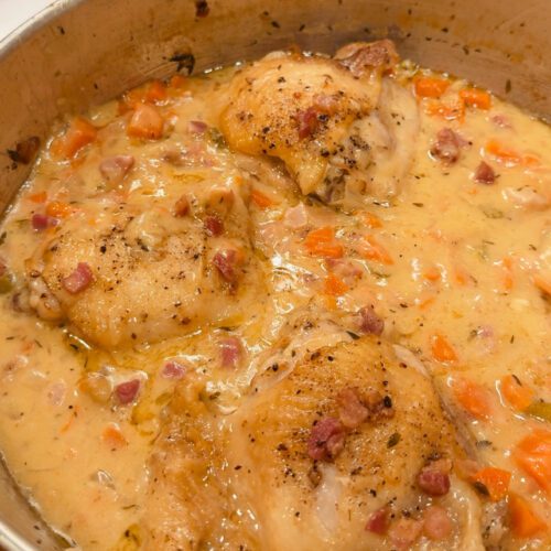 Coq Au Vin Blanc