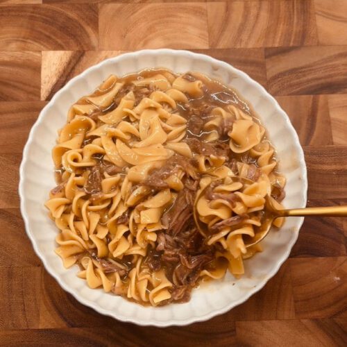 Beef and Noodles