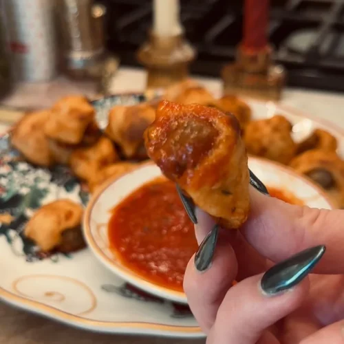 Meatball Parm in a Blanket