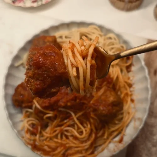 Slow Cooker Marinara Meatballs