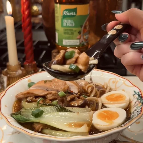 Chicken Ramen Noodle Soup