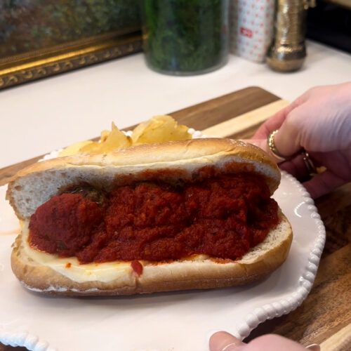 Homemade Meatball Subs