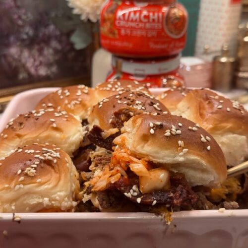 Bacon Cheeseburger Sliders with a Crunch (and a Kick!)