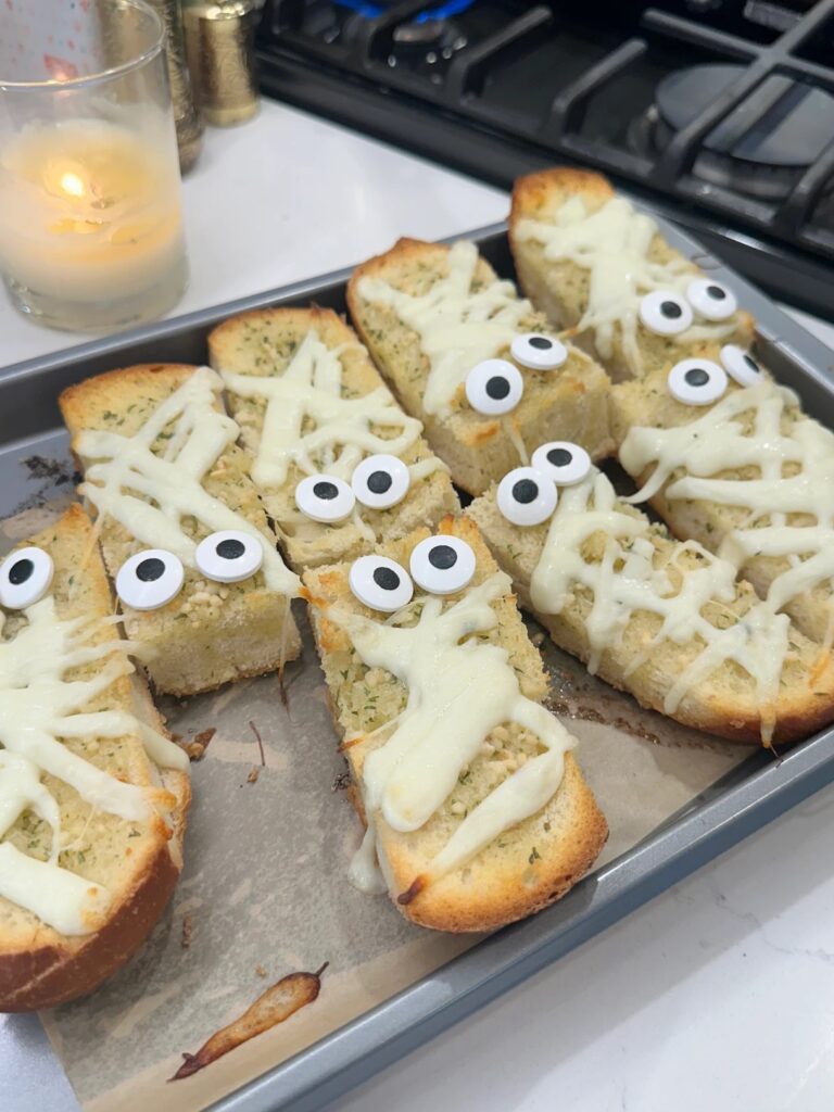 Mummy Garlic Bread