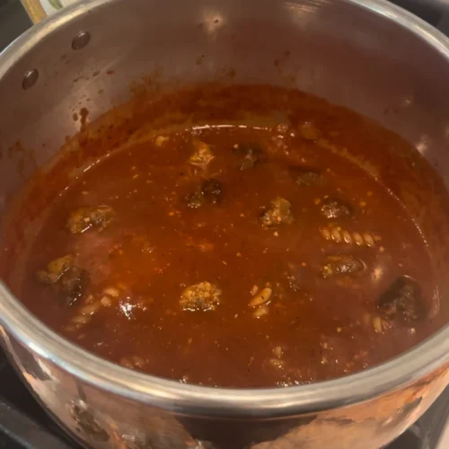 Mama Mia Meatball Soup