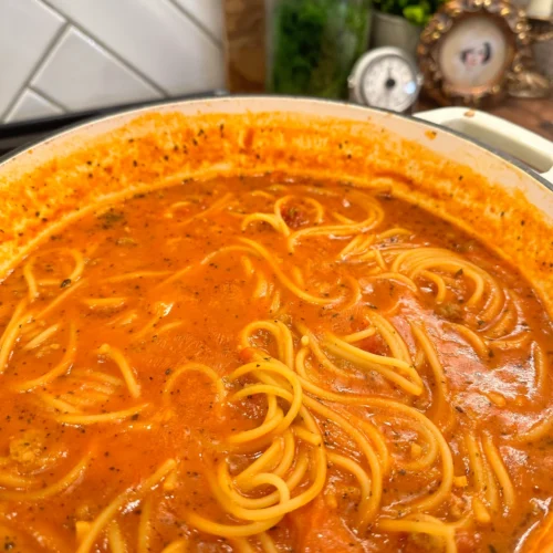 One Pot Spaghetti
