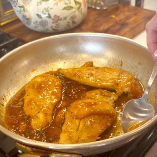 Peach Jalapeño Chicken