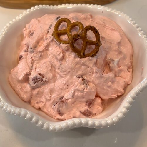Strawberry Pretzel Dip