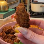Honey Mustard Pretzel Chicken Bites