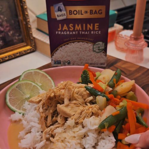Lemongrass Chicken with Jasmine Rice