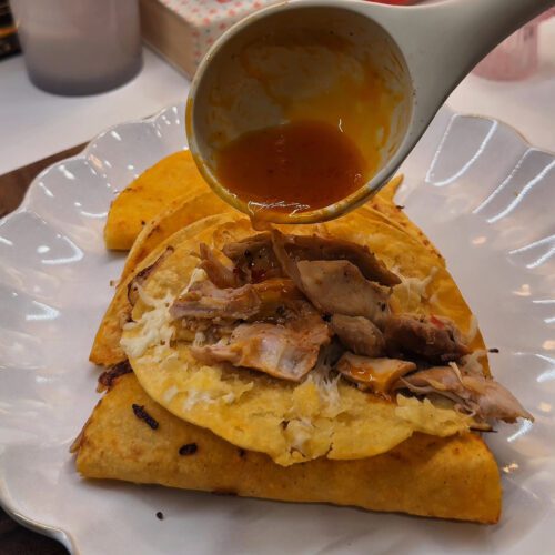 Chicken Birria Quesadillas
