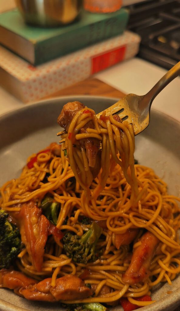 Chicken Chow Mein Stir Fry