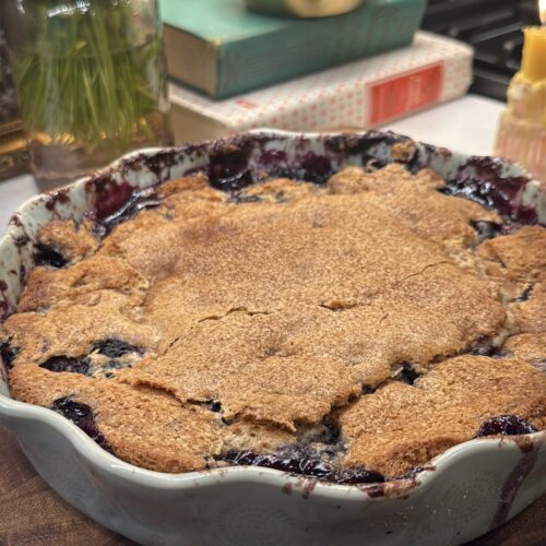 Blueberry Cobbler