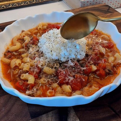 Homestyle Beef and Noodle Soup (Instant Pot-Friendly!)