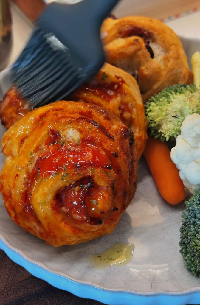 Pepperoni Pizza Pinwheels