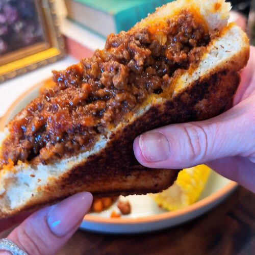 texas toast grilled cheese sloppy joes