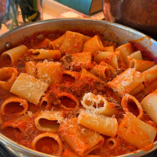 Creamy Sun Dried Tomato Tuscan Pasta