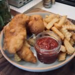 Copycat Long John Silver’s Chicken Fingers + Hushpuppies