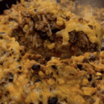 The Viral Taco Skillet (One-Pan Cheesy Mexican Beef & Rice)