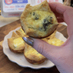 Spinach Artichoke Puff Pastry Quiche Bites