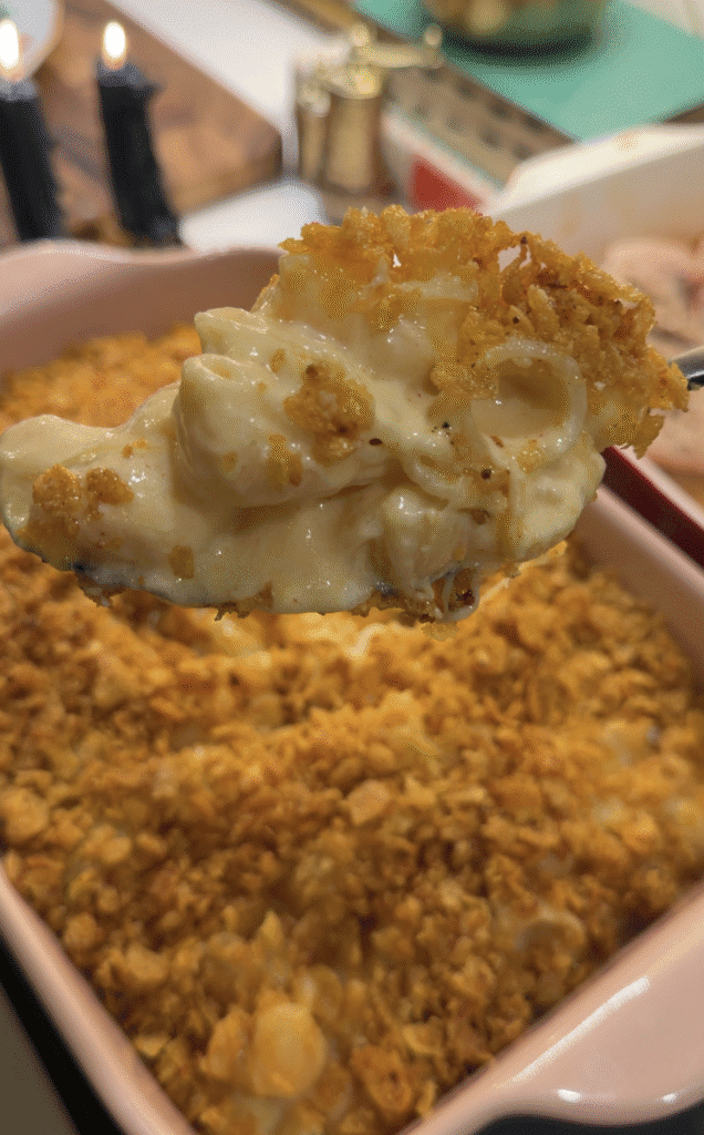The Viral Pipe Rigate Mac ‘n Cheese with Cornflake Crust