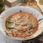 Tuscan White Bean + Parmesan Soup