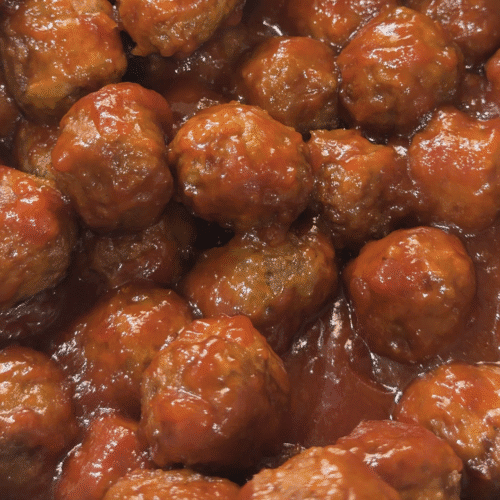 Slow Cooker BBQ Meatballs