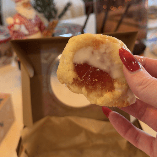 Strawberry Jam Thumbprints