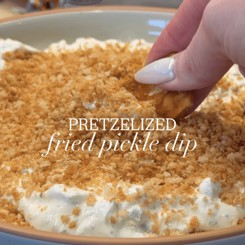 Quick and Easy PRETZELIZED Fried Pickle Dip