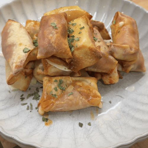 Easy Mini Pizza Egg Rolls