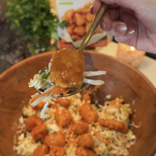 Orange Chicken Crunch Bowl