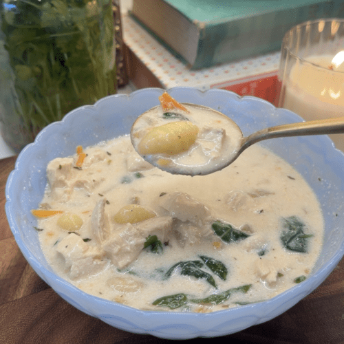 Olive Garden Copycat Chicken Gnocchi Soup