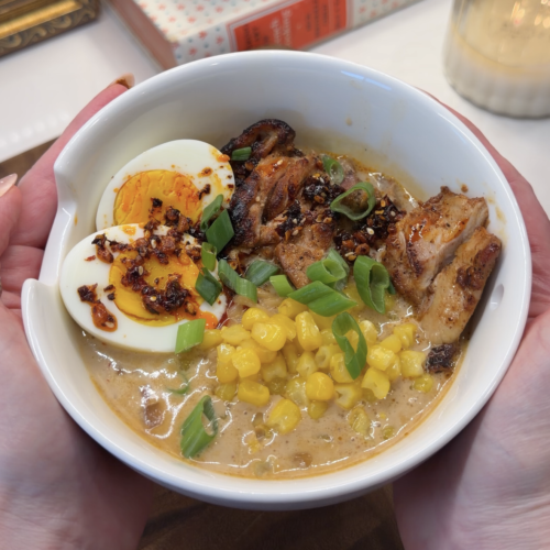 Creamy Spicy Chicken Miso Ramen