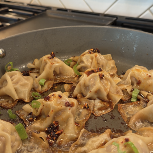 Easy Viral Blanket Dumplings with Crispy Bottoms