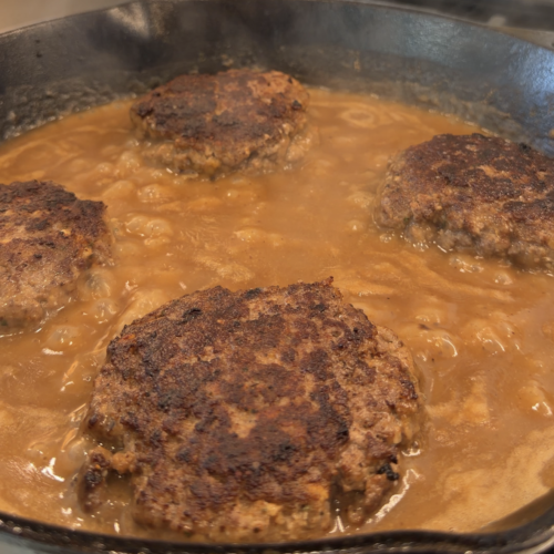 Easy Salisbury Steak with Homemade Gravy