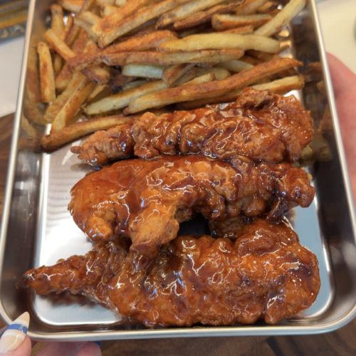 Honey Chipotle Crispy Chicken Tenders