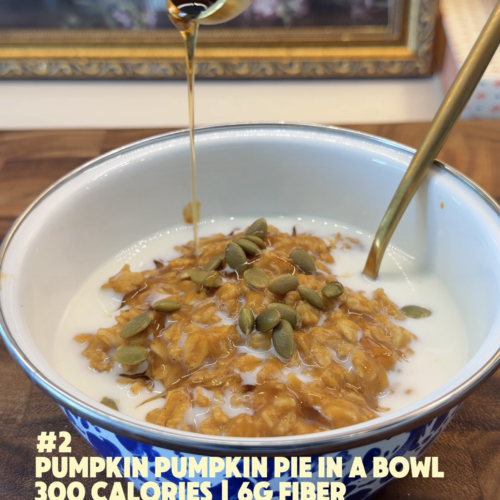 Pumpkin Pie Oatmeal