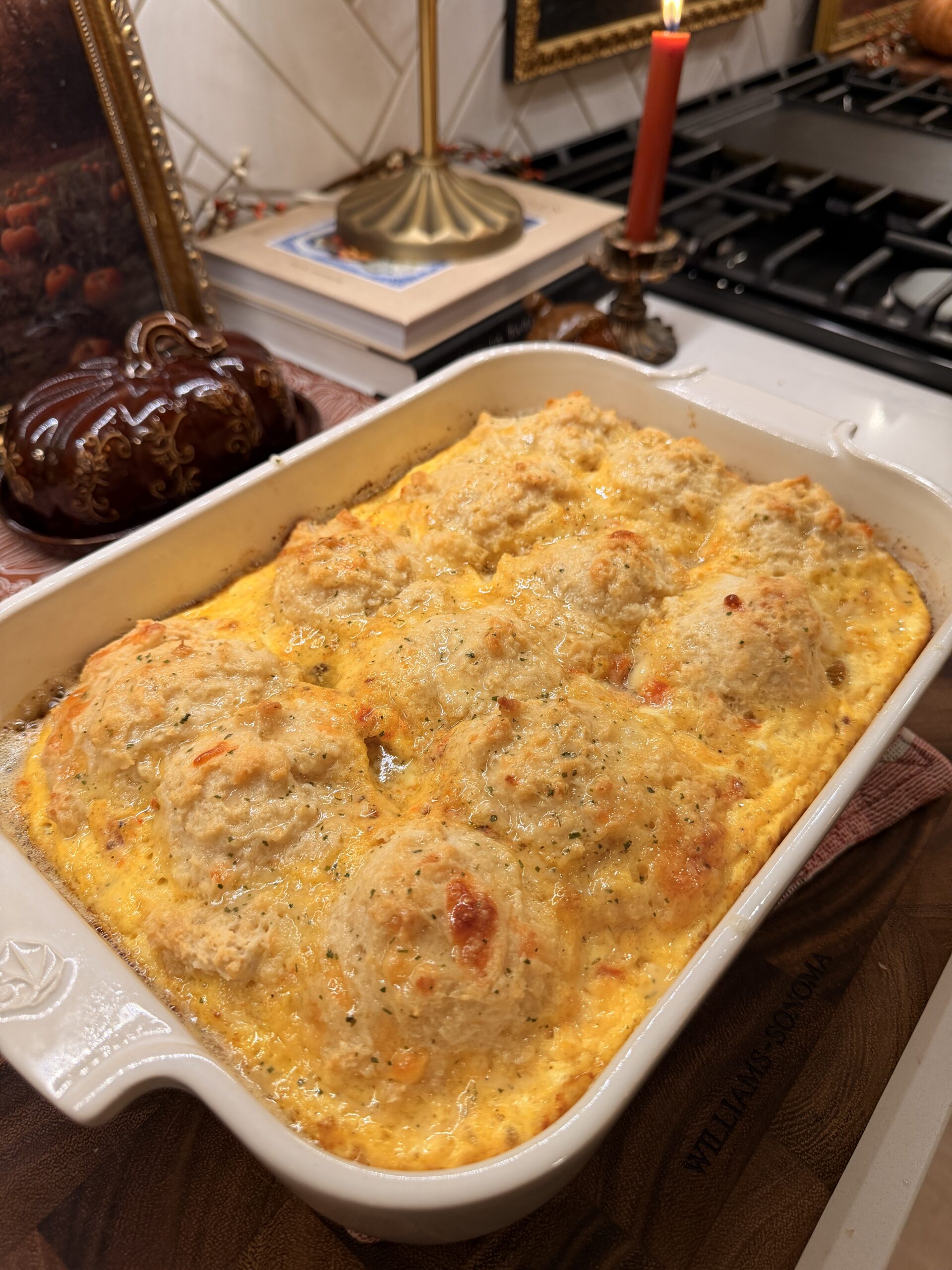Cheddar Bay Biscuit Breakfast Casserole